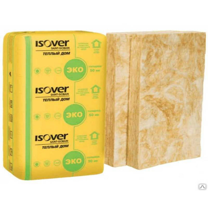Утеплитель Isover Теплый Дом Твин 50х1220х5490 в Мурино